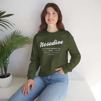 Nosedive Sweatshirt 100% ethisch angebaute US-Baumwolle – Unisex