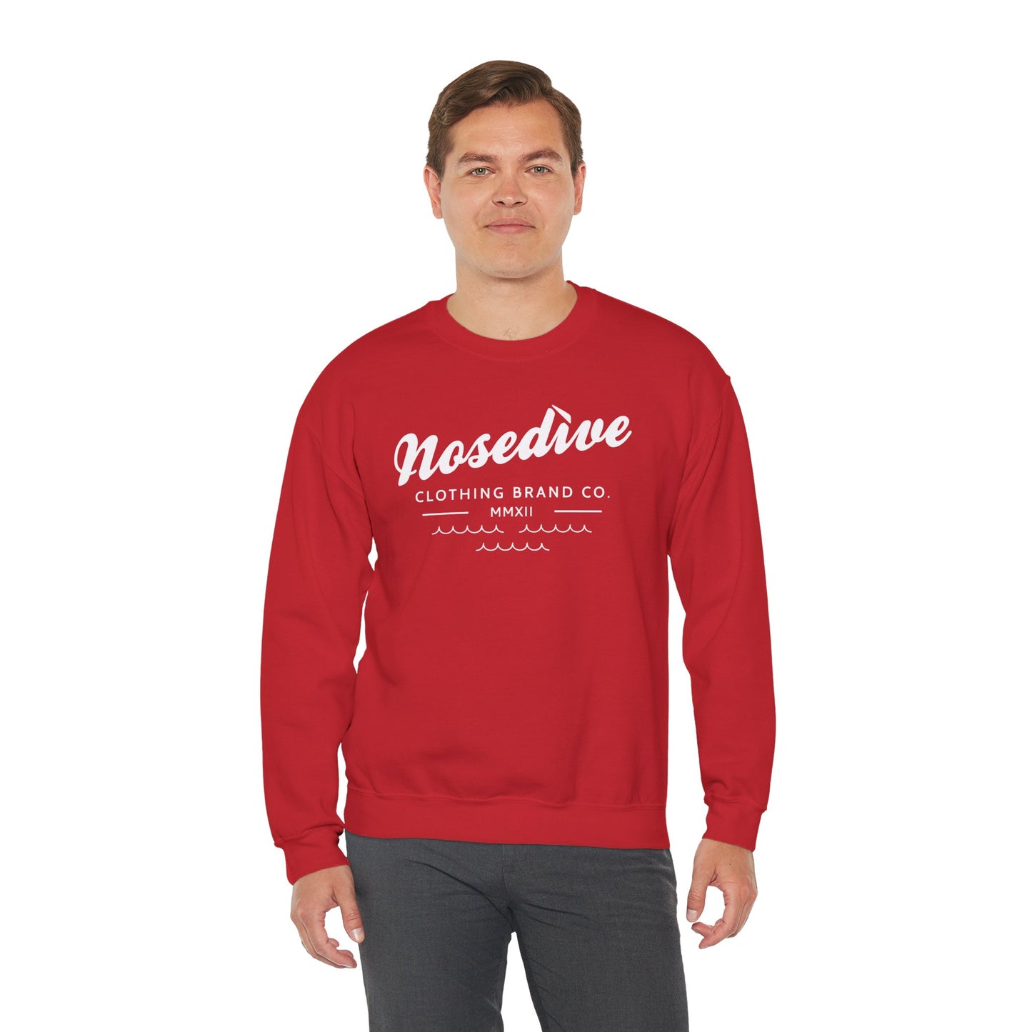 Nosedive Sweatshirt 100% ethisch angebaute US-Baumwolle – Unisex
