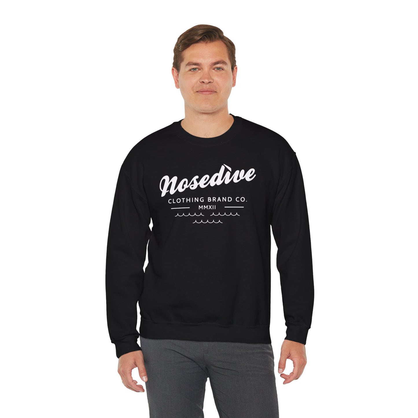 Nosedive Sweatshirt 100% ethisch angebaute US-Baumwolle – Unisex