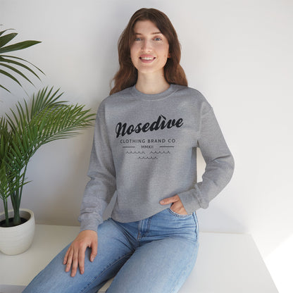 Nosedive Sweatshirt 100% ethisch angebaute US-Baumwolle – Unisex