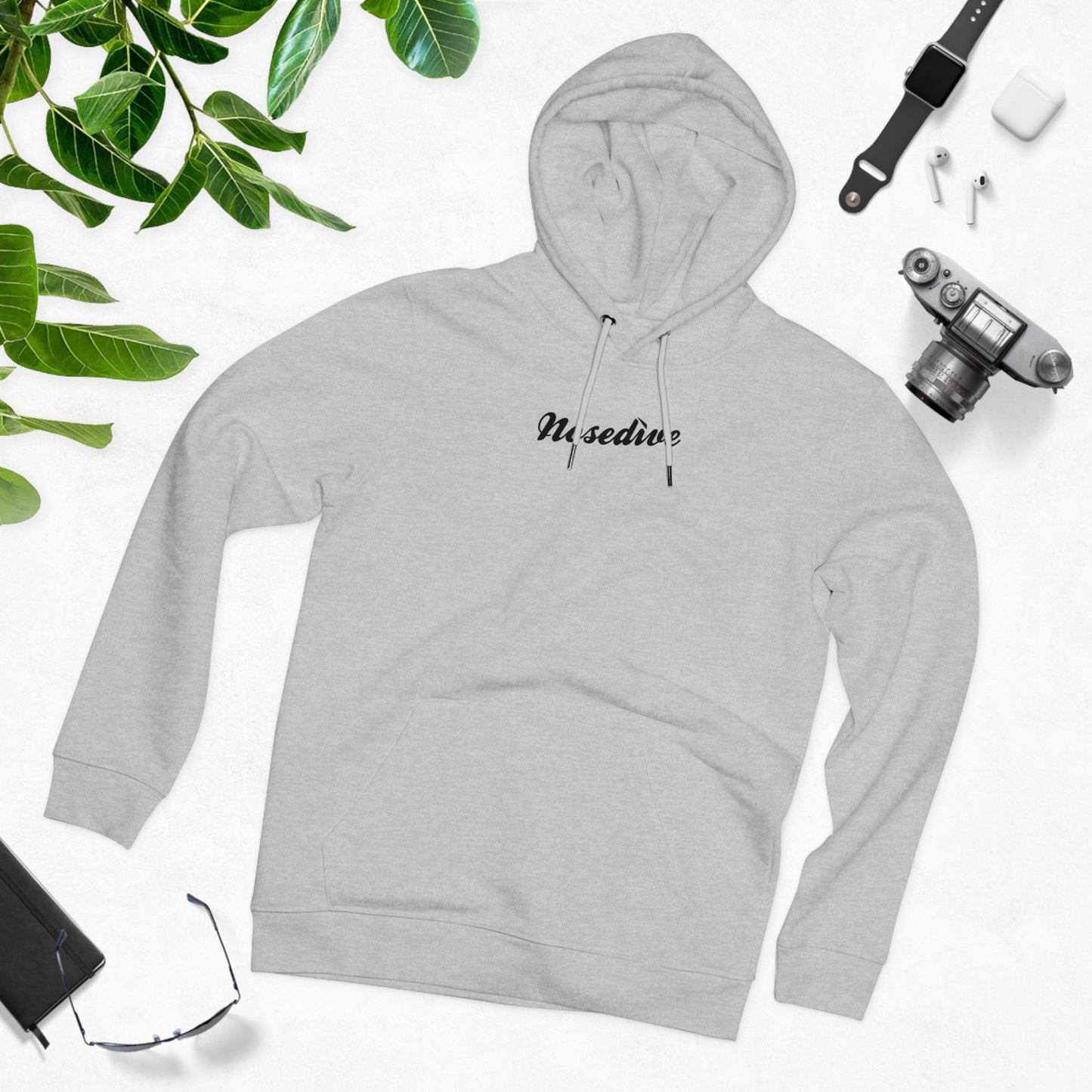 Nosedive Simple Hoodie 85% Bio-Baumwolle, 15% recyceltes Polyester – Unisex