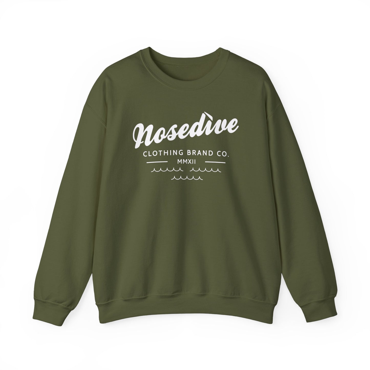 Nosedive Sweatshirt 100% ethisch angebaute US-Baumwolle – Unisex