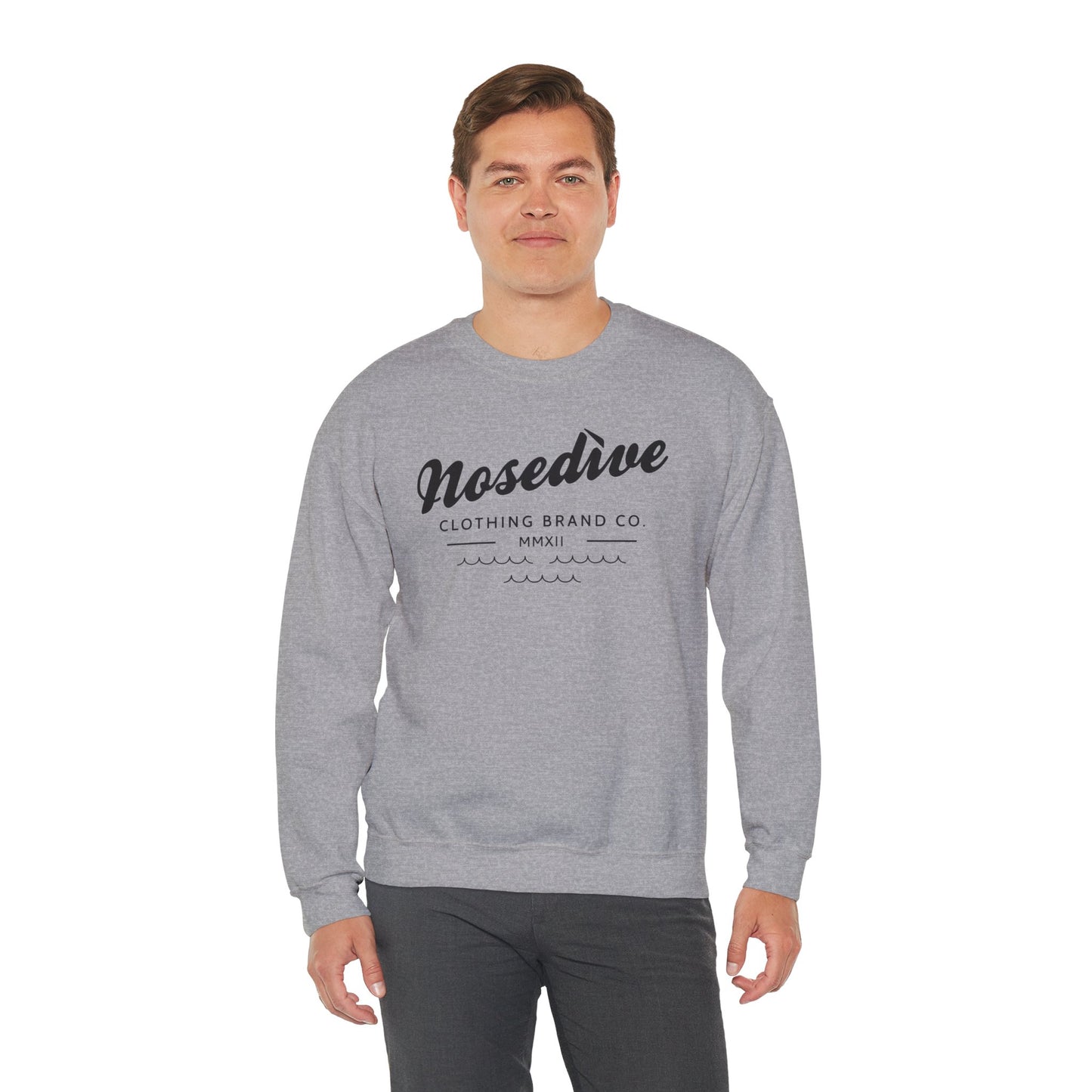Nosedive Sweatshirt 100% ethisch angebaute US-Baumwolle – Unisex
