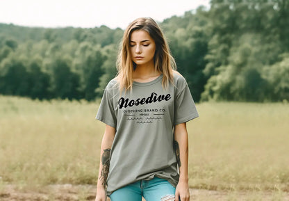 Nosedive T-Shirt 100% Bio-Baumwolle – Unisex