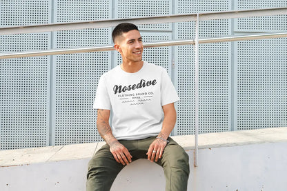 Nosedive T-Shirt 100% Bio-Baumwolle – Unisex